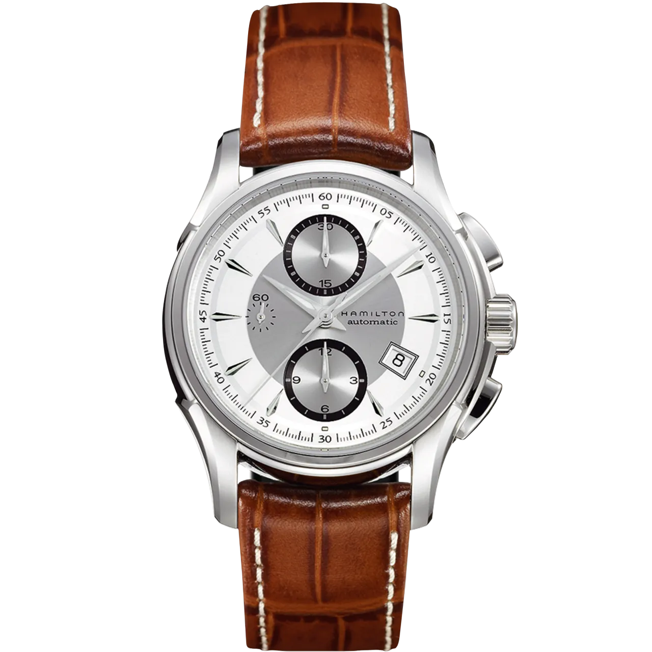 Hamilton Jazzmaster Auto Chrono Otomatik Gümüş H32616553 detay görseli 1
