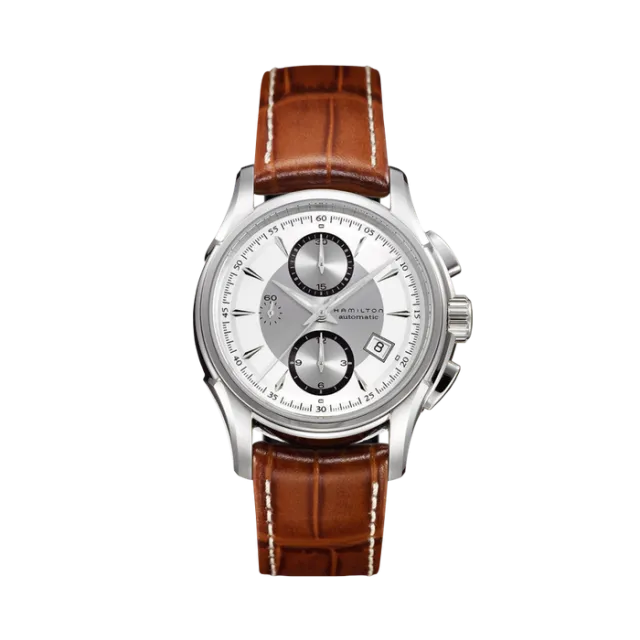 Beğenmek için çift tıkla Hamilton Jazzmaster Auto Chrono Otomatik Gümüş H32616553 Görsel 1