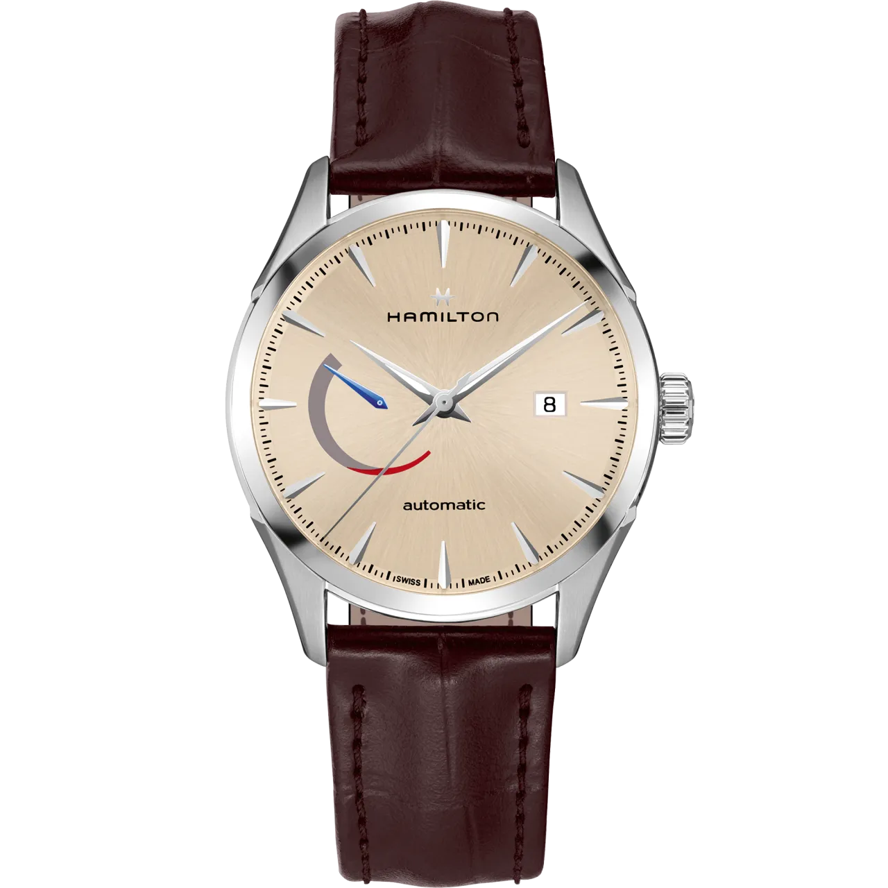 Hamilton Jazzmaster Power Reserve Auto Beige H32635521 detay görseli 1
