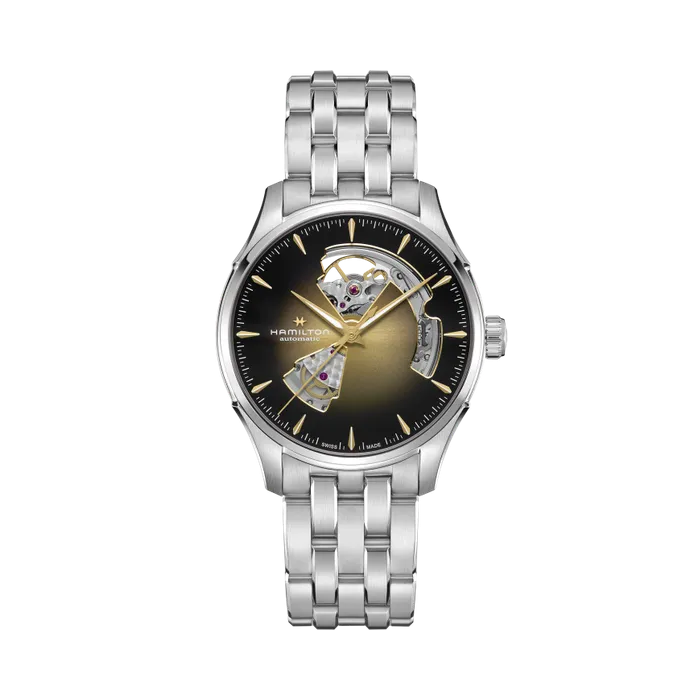 Hamilton Jazzmaster Open Heart Auto Champagne H32675101