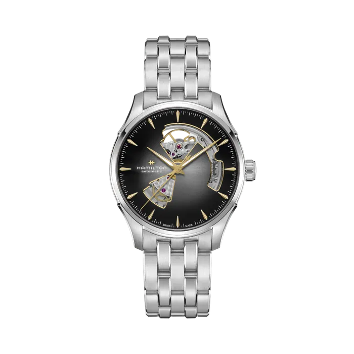 Hamilton Jazzmaster Open Heart Auto 40mm Silver H32675181