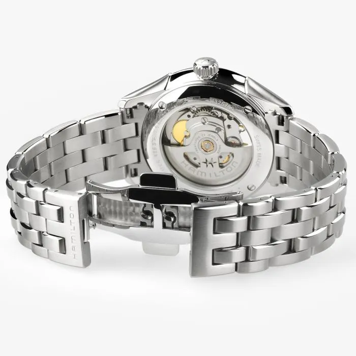 Hamilton Jazzmaster Open Heart Auto 40mm Silver H32675181 detay görseli 2