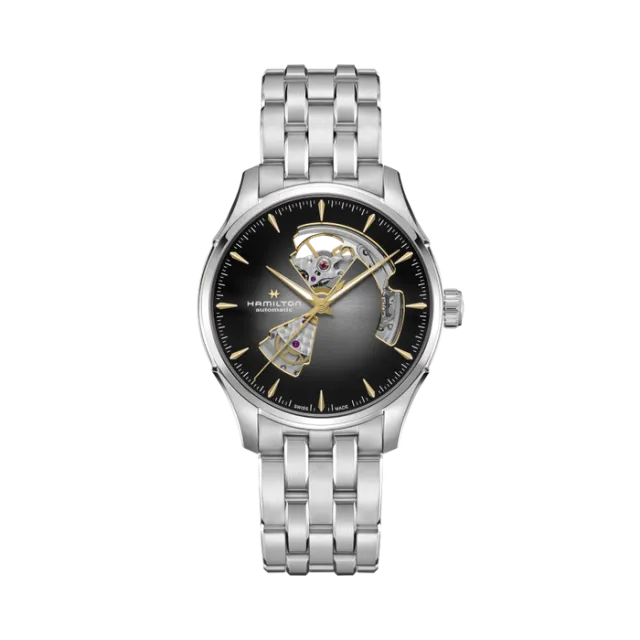 Hamilton Jazzmaster Open Heart Auto 40mm Silver H32675181 Görsel 1