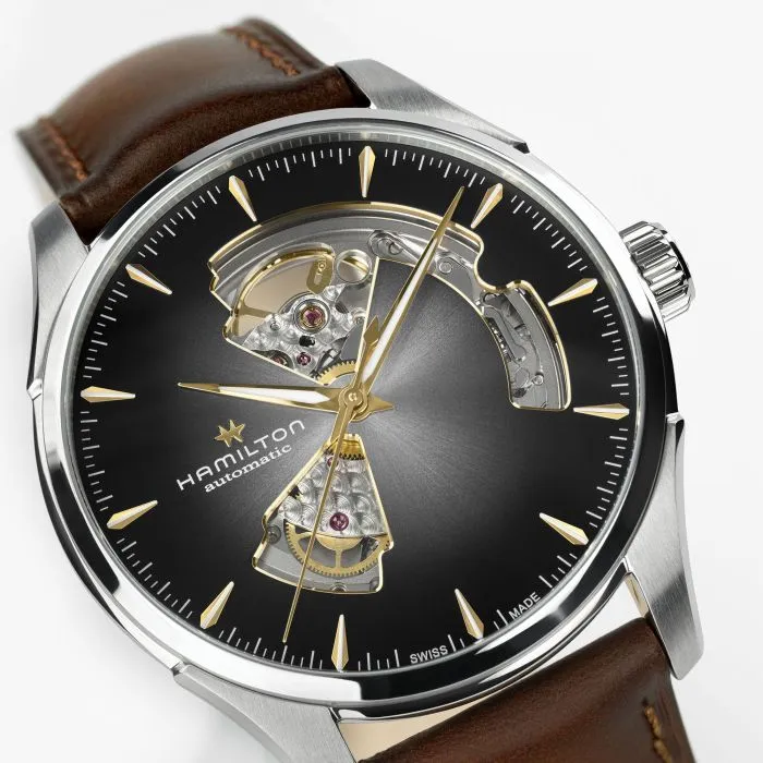 Hamilton Jazzmaster Open Heart Auto 40mm Silver H32675581 detay görseli 1