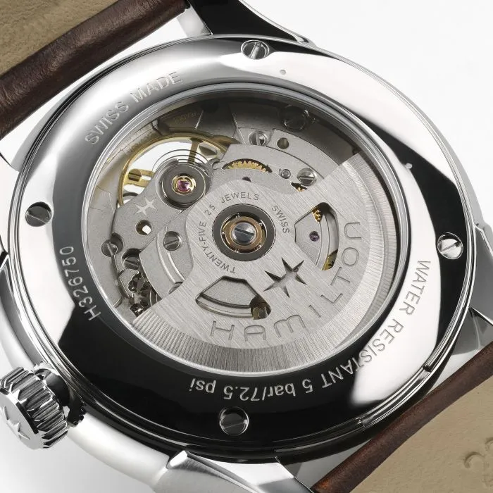 Hamilton Jazzmaster Open Heart Auto 40mm Silver H32675581 detay görseli 4