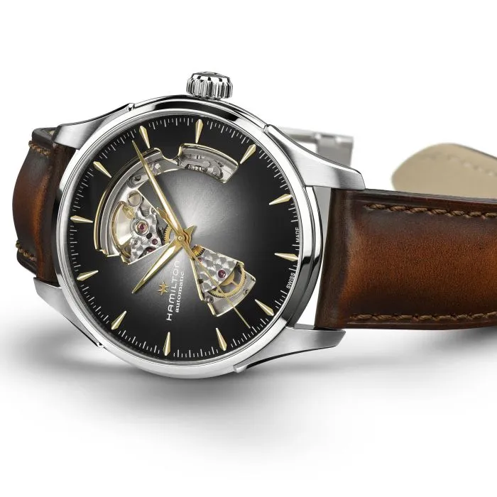 Hamilton Jazzmaster Open Heart Auto 40mm Silver H32675581 detay görseli 2