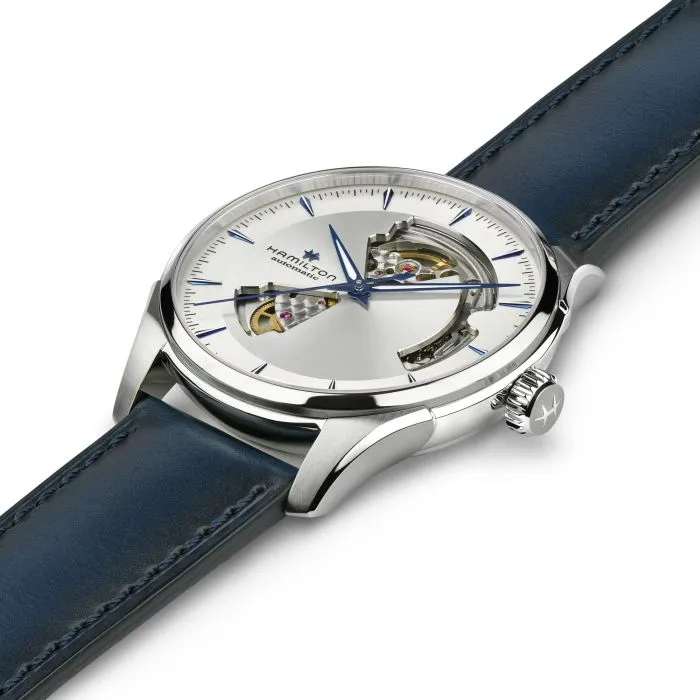 Hamilton Jazzmaster Open Heart Auto Otomatik Gümüş H32675650 detay görseli 1
