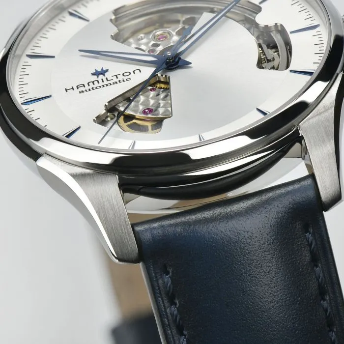 Hamilton Jazzmaster Open Heart Auto Otomatik Gümüş H32675650 detay görseli 3