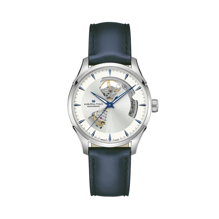 Hamilton Jazzmaster Open Heart Auto Otomatik Gümüş H32675650
