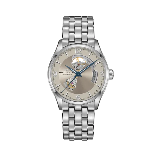 Hamilton Jazzmaster Open Heart Auto Beige H32705121 Görsel 1