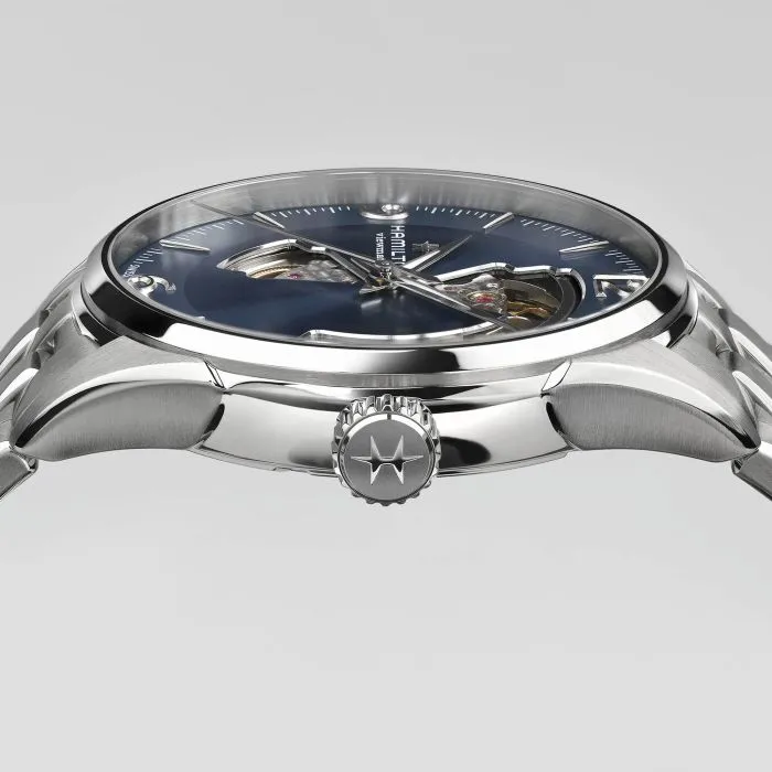 Hamilton Jazzmaster Open Heart Auto Blue H32705141 detay görseli 1