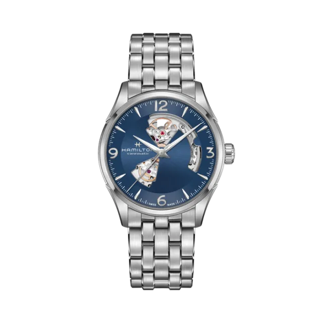 Hamilton Jazzmaster Open Heart Auto Blue H32705141 Görsel 1