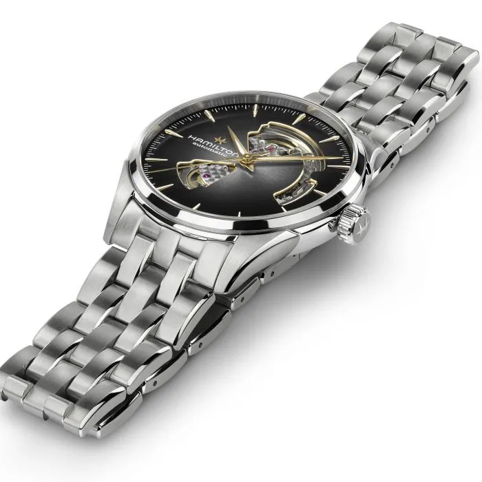 Hamilton Jazzmaster Open Heart Auto 42mm Silver H32705180 detay görseli 2