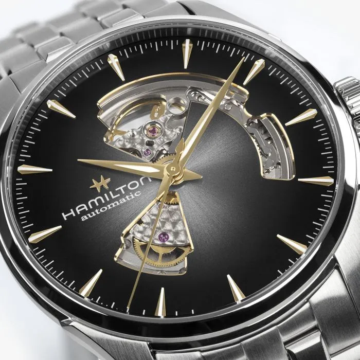 Hamilton Jazzmaster Open Heart Auto 42mm Silver H32705180 detay görseli 1