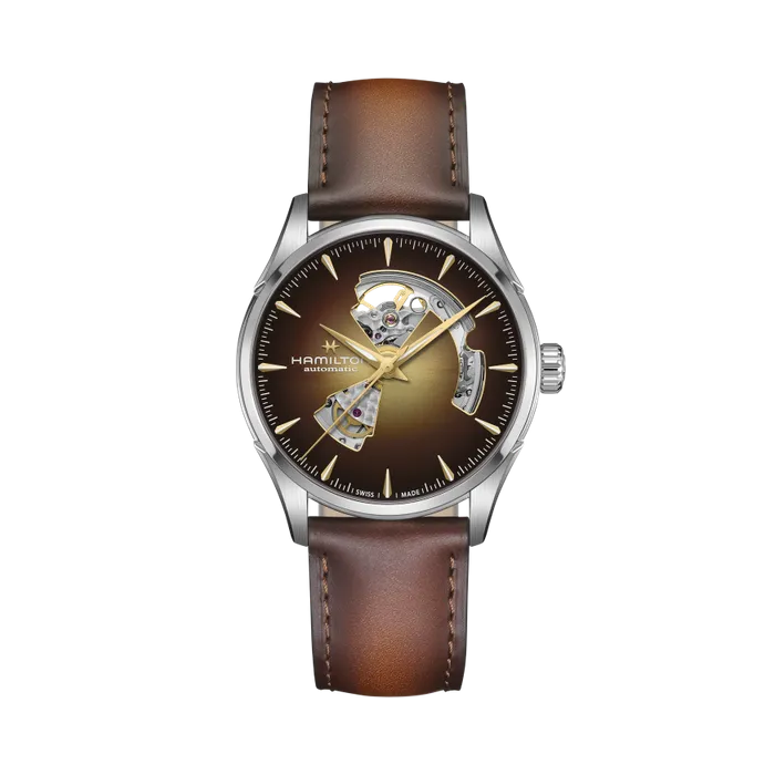 Hamilton Jazzmaster Open Heart Auto Champagne H32705501