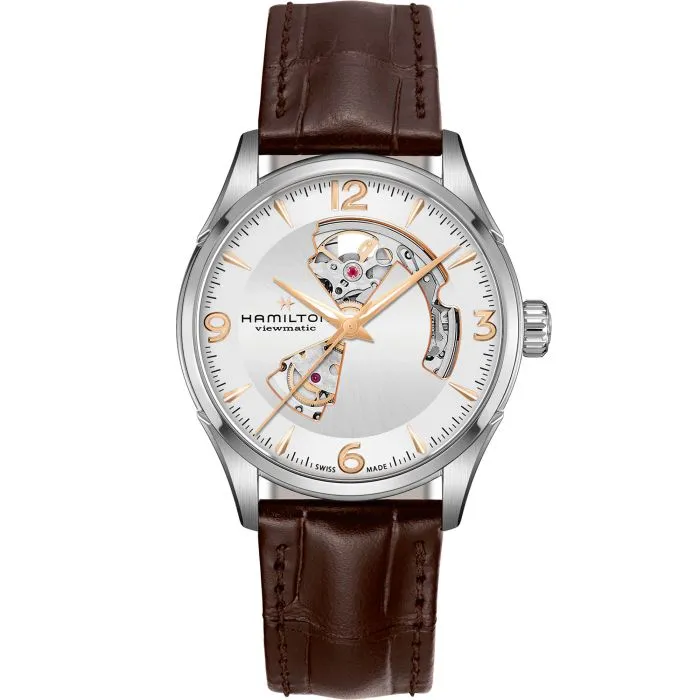 Hamilton Jazzmaster Open Heart Auto Silver H32705551 detay görseli 1