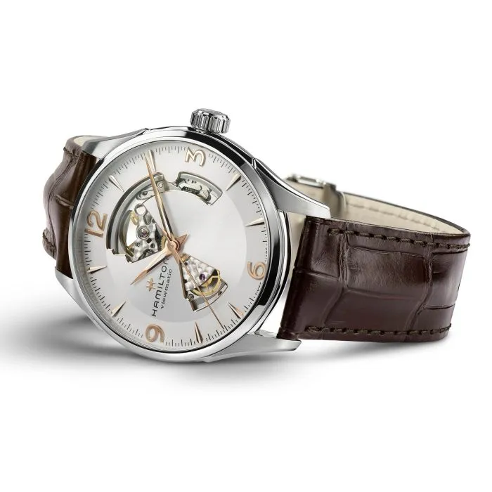 Hamilton Jazzmaster Open Heart Auto Silver H32705551 detay görseli 3