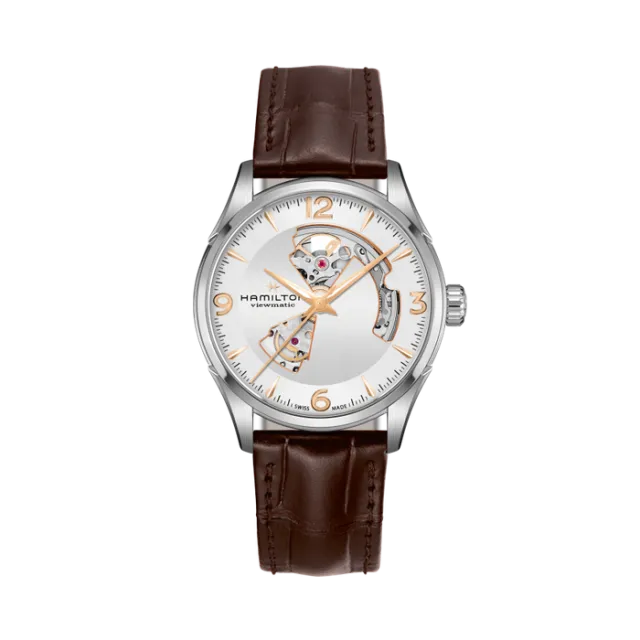 Beğenmek için çift tıkla Hamilton Jazzmaster Open Heart Auto Silver H32705551 Görsel 1