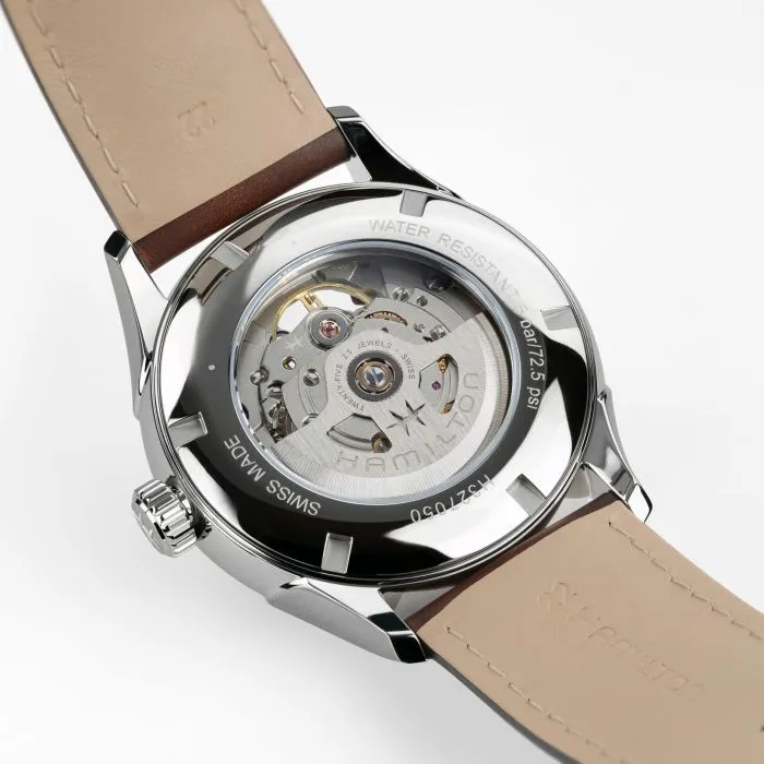 Hamilton Jazzmaster Open Heart Auto Green H32705560 detay görseli 5