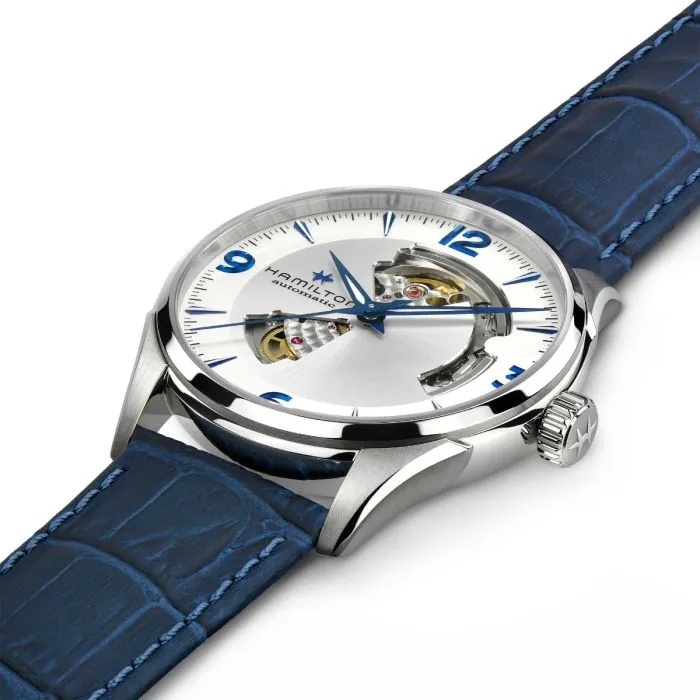 Hamilton Jazzmaster Open Heart Otomatik Gümüş H32705651 detay görseli 1