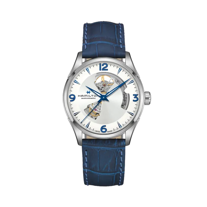 Hamilton Jazzmaster Open Heart Otomatik Gümüş H32705651