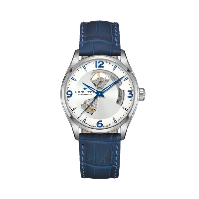 Beğenmek için çift tıkla Hamilton Jazzmaster Open Heart Otomatik Gümüş H32705651 Görsel 1