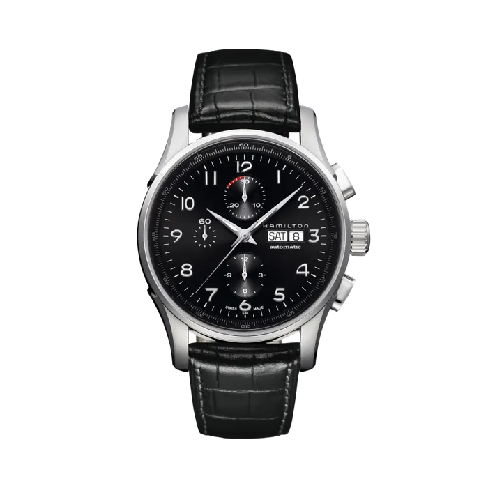 Hamilton Jazzmaster Maestro Auto Chrono Otomatik Siyah H32716839