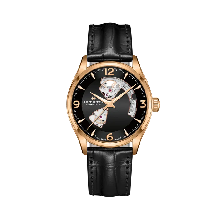 Hamilton Jazzmaster Open Heart Auto Black H32735731