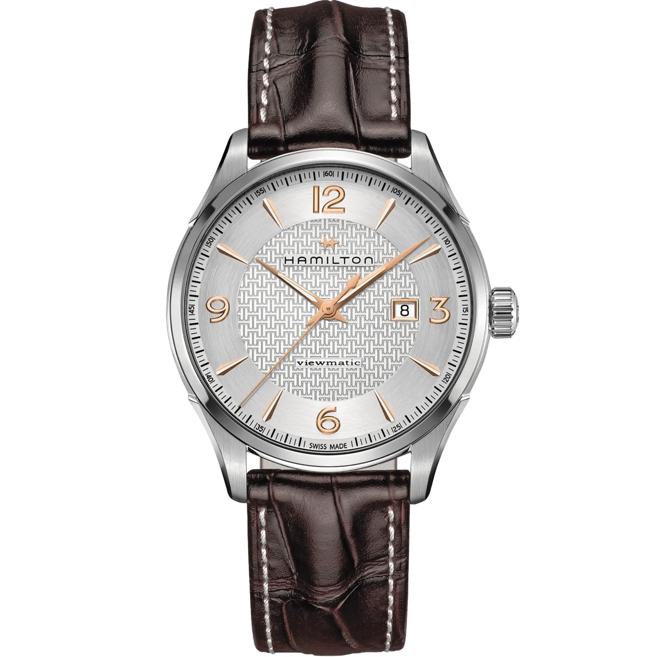 Hamilton Jazzmaster Viewmatic Auto Silver H32755551 detay görseli 1