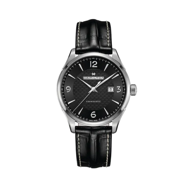 Beğenmek için çift tıkla Hamilton Jazzmaster Viewmatic Auto Black H32755731 Görsel 1