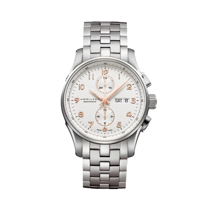 Hamilton Jazzmaster Maestro Auto Chrono Beyaz H32766113