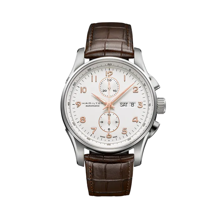 Hamilton Jazzmaster Maestro Auto Chrono Otomatik Beyaz H32766513