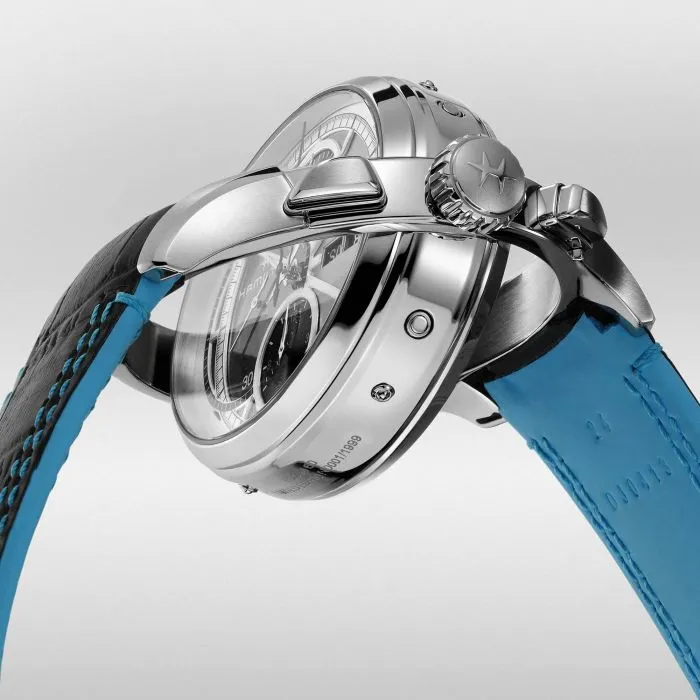 Hamilton Jazzmaster Face 2 Face II Auto Chrono Otomatik Silver H32866781 detay görseli 3