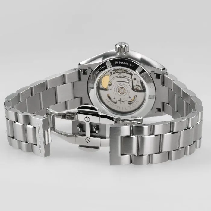 Hamilton Jazzmaster Performer Auto Otomatik Yeşil H36105160 detay görseli 4