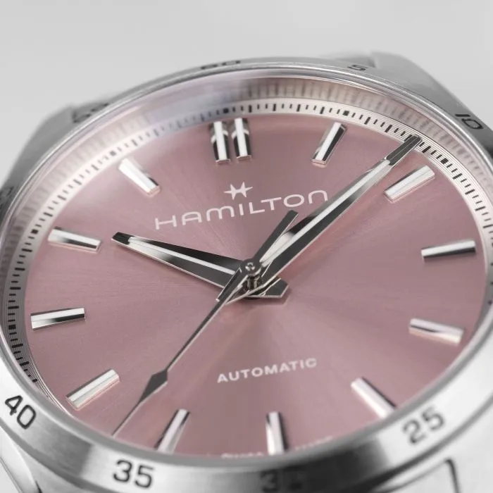 Hamilton Jazzmaster Performer Otomatik Pembe H36105171 detay görseli 2
