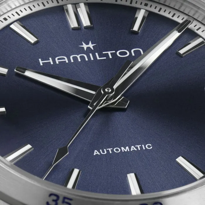 Hamilton Jazzmaster Performer Otomatik Mavi H36115140 detay görseli 2