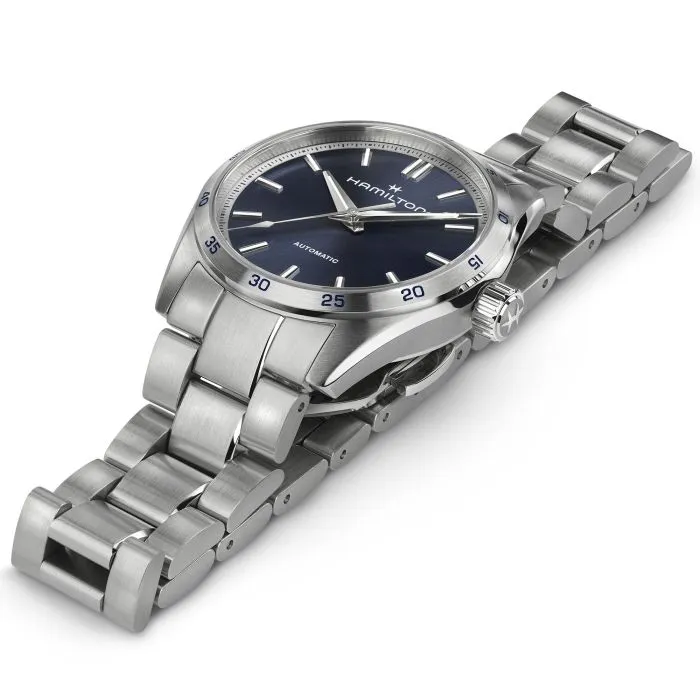 Hamilton Jazzmaster Performer Otomatik Mavi H36115140 detay görseli 1