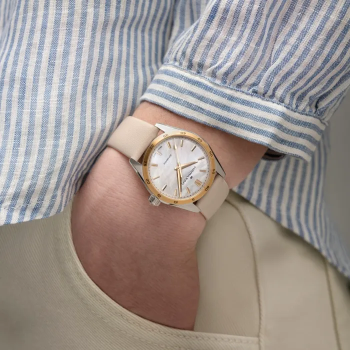 Hamilton Jazzmaster Performer Otomatik Sedef H36125890 detay görseli 3