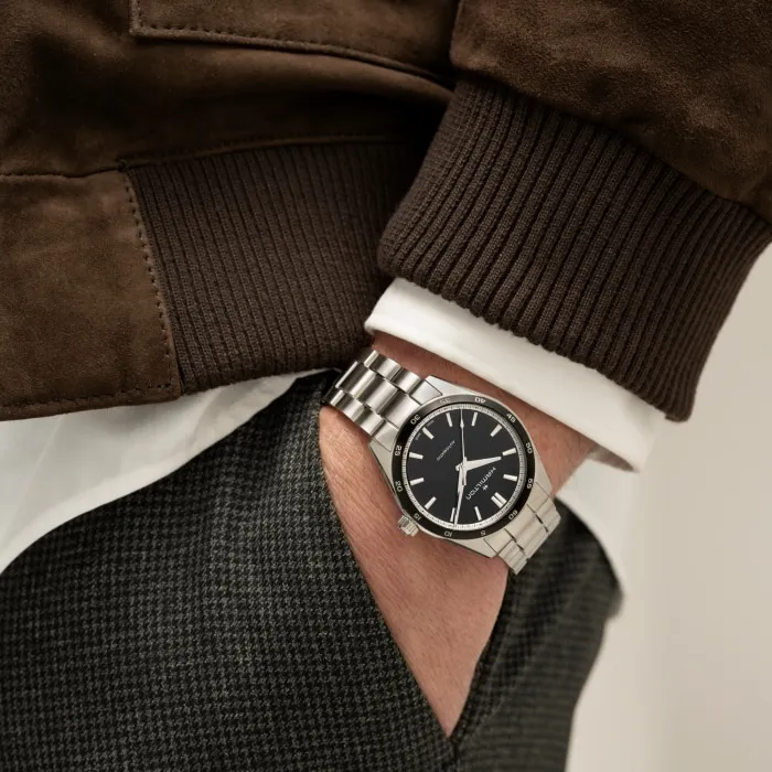 Hamilton Jazzmaster Performer Auto Otomatik Siyah H36205130 detay görseli 3