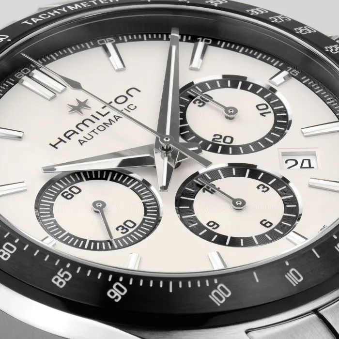 Hamilton Jazzmaster Performer Otomatik Beyaz H36606110 detay görseli 4