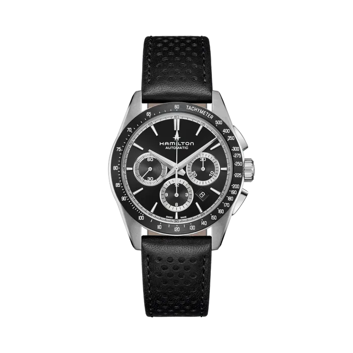 Hamilton Jazzmaster Performer Auto Chrono Siyah H36606730
