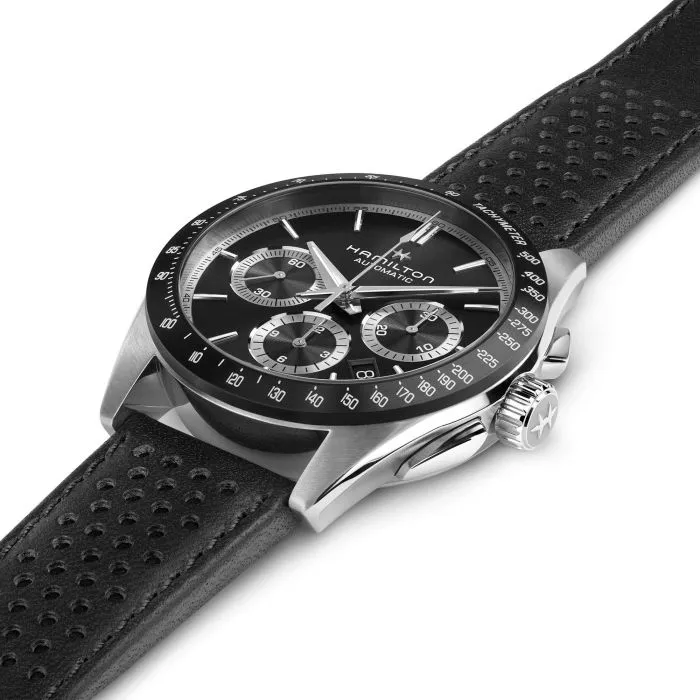 Hamilton Jazzmaster Performer Auto Chrono Siyah H36606730 detay görseli 1