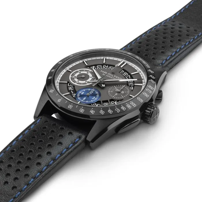 Hamilton Jazzmaster Performer Autochrono Anthracite H36646780 detay görseli 1
