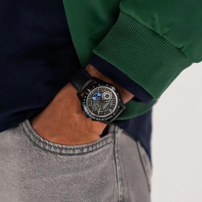 Hamilton Jazzmaster Performer Autochrono Anthracite H36646780 detay görseli 5