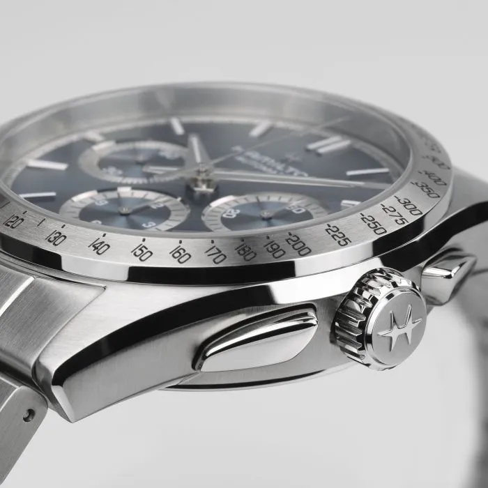 Hamilton Jazzmaster Performer Auto Chrono Otomatik Mavi H36656140 detay görseli 4