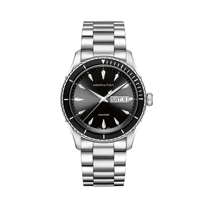 Hamilton Jazzmaster Seaview Day Date Black H37511131
