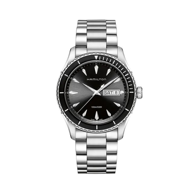 Beğenmek için çift tıkla Hamilton Jazzmaster Seaview Day Date Black H37511131 Görsel 1