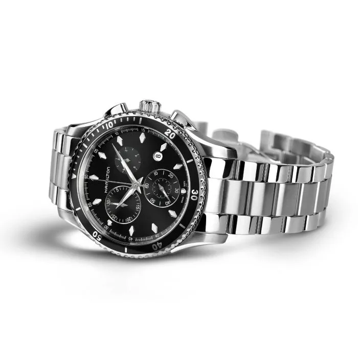 Hamilton Jazzmaster Seaview Chrono Black H37512131 detay görseli 1