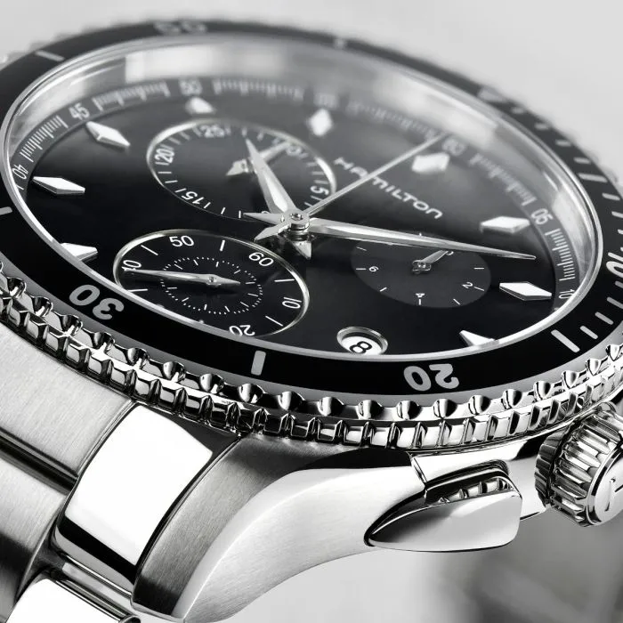 Hamilton Jazzmaster Seaview Chrono Black H37512131 detay görseli 2