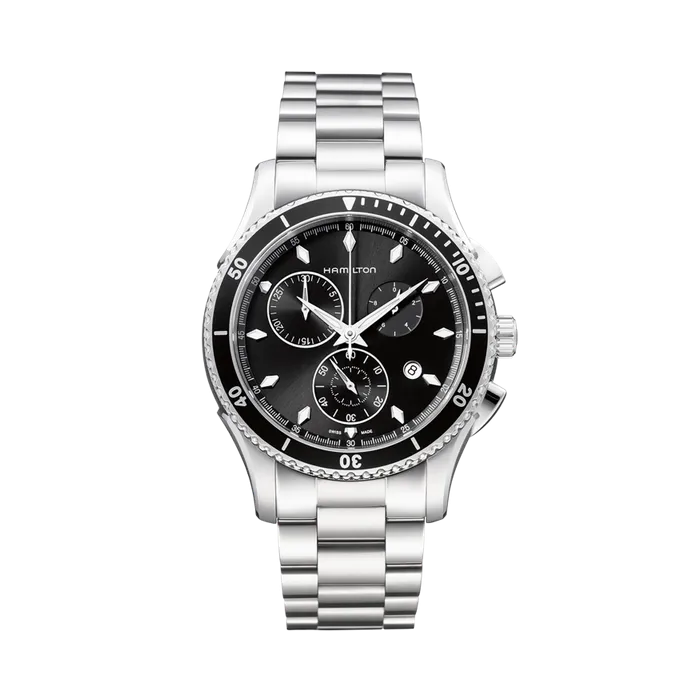 Hamilton Jazzmaster Seaview Chrono Black H37512131
